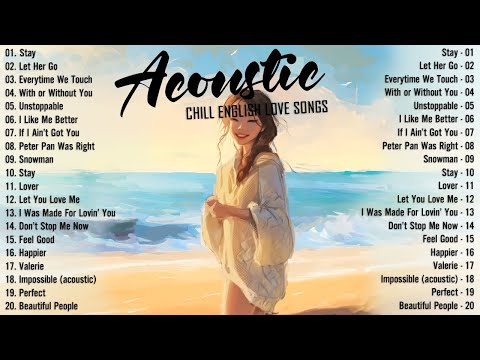 Best Acoustic Songs 2025 π Top Chill Love Songs Cover 2025 π Soft Acoustic Love Songs