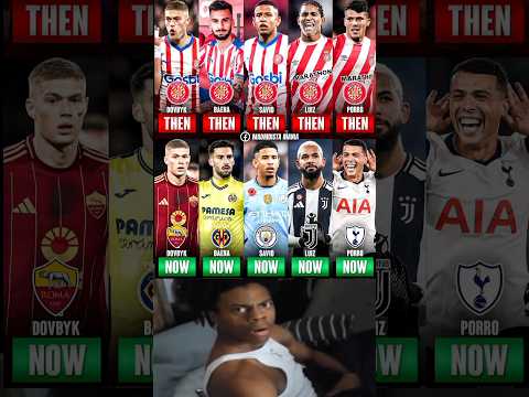 Girona FC's Notable Player Roster Featuring Savio, Douglas Luiz, Baena, Pedro Porro, and Dovbyk