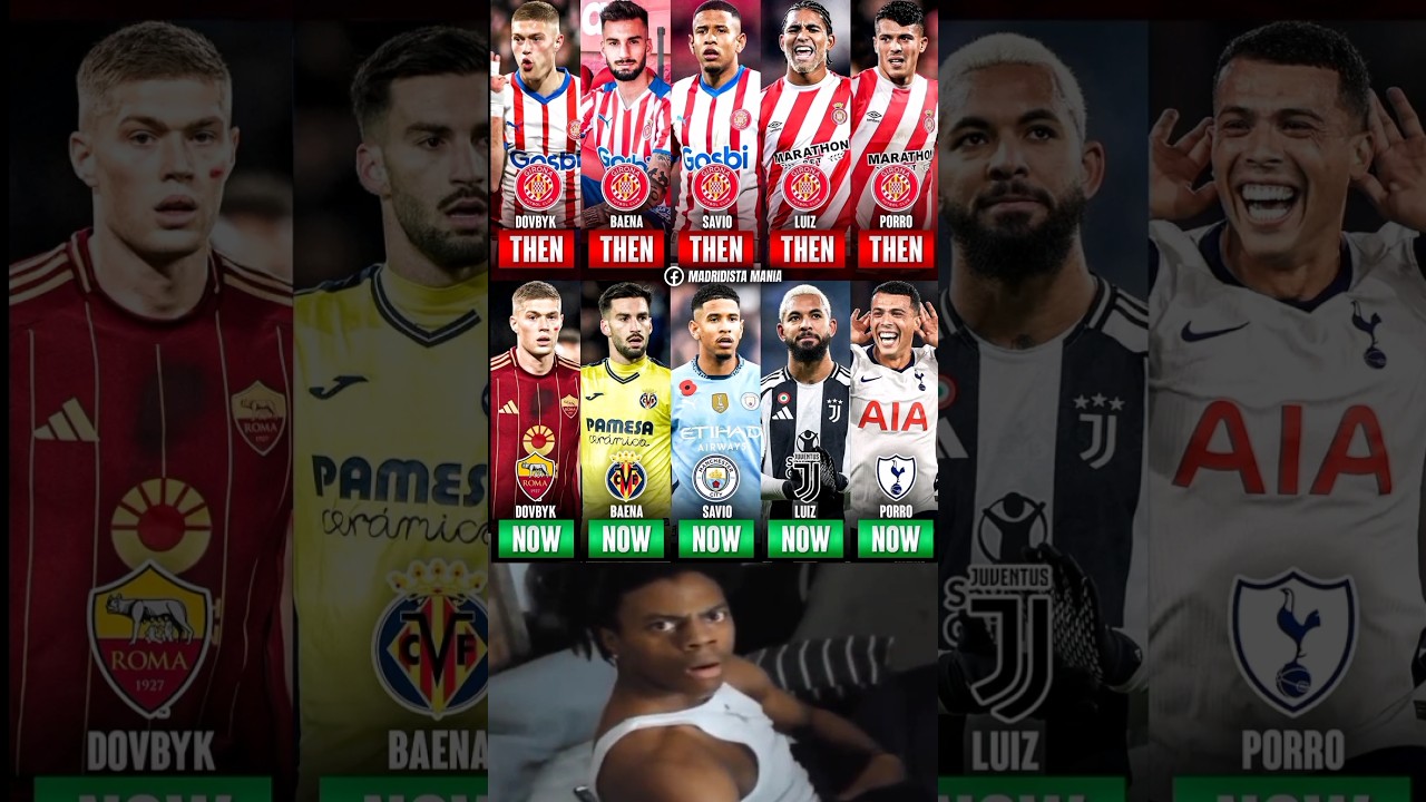 Girona FC's Notable Player Roster Featuring Savio, Douglas Luiz, Baena, Pedro Porro, and Dovbyk