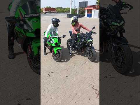 Kawasaki Z900 & ZX-10R 🔥 | Streetfighter vs Supersport Showdown!#Z900#ZX10R#KawasakiZSeries