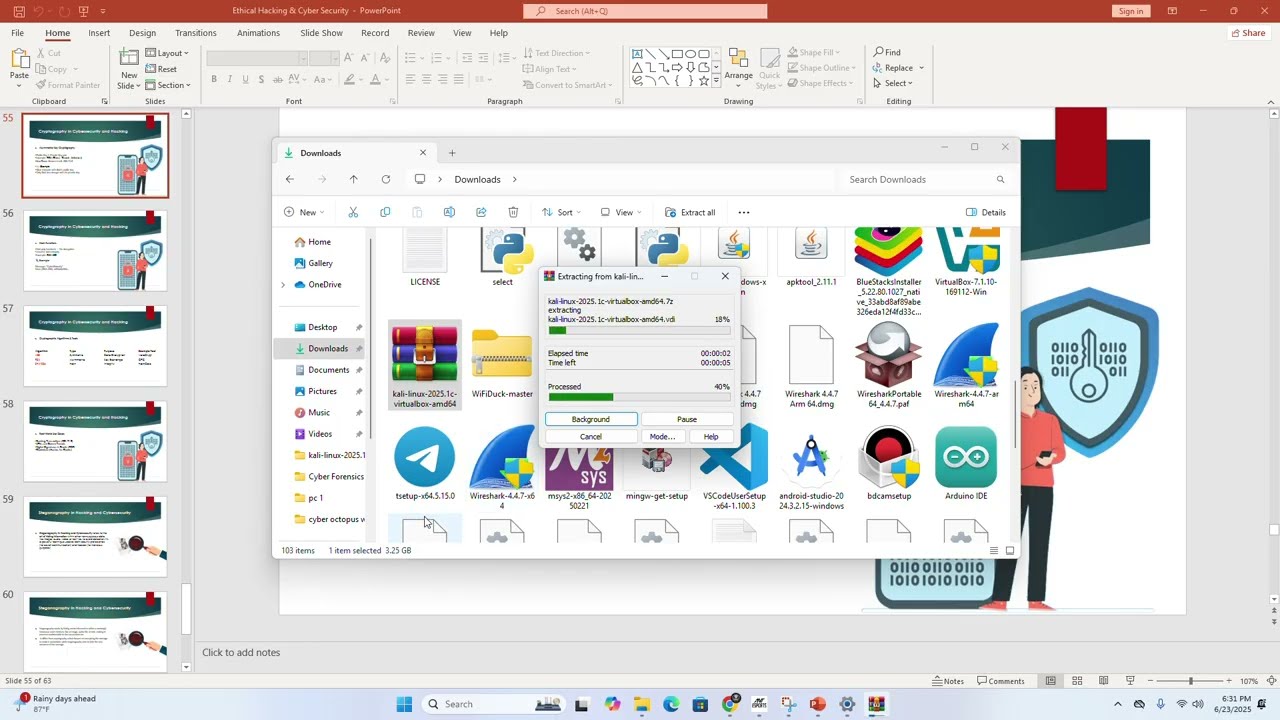Ethical Hacking & Cyber Security Internship Day 10: Mastering Cryptography & Steganography 🔐