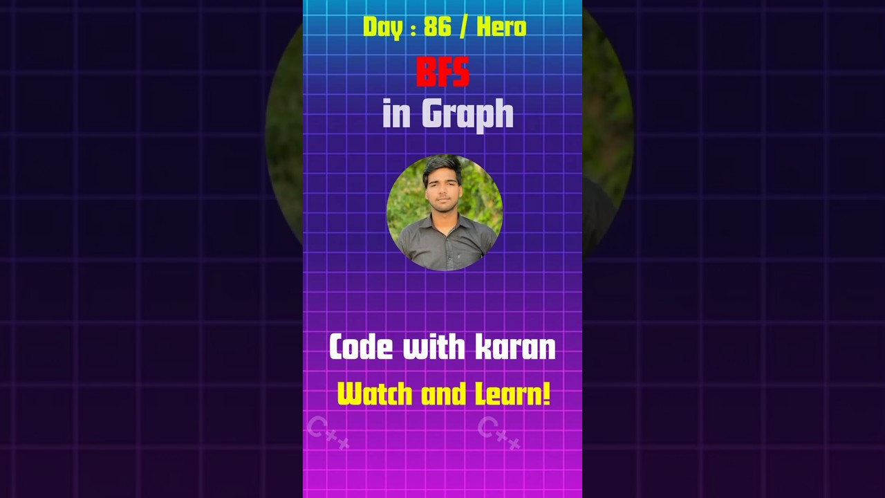 Learn BFS in Graphs Easily with Visuals 🚀 | Beginner's Guide to BFS Algorithm
