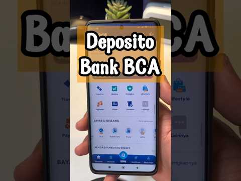Deposito Bank BCA #deposito #shorts #finance