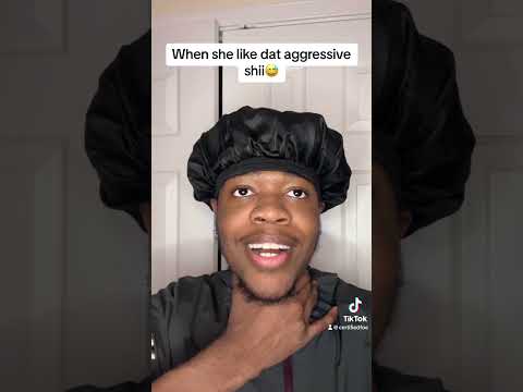 When she like dat aggressive shii😅#viral