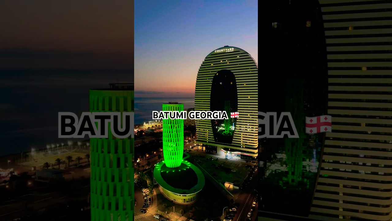 Batumi by Night π¬πͺ | Travel Vlog 2024