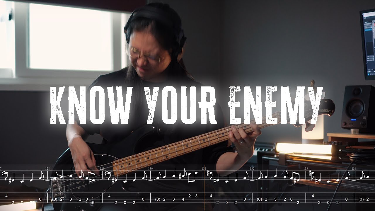 Rage Against The Machine - Know Your Enemy Bass Cover 🎸