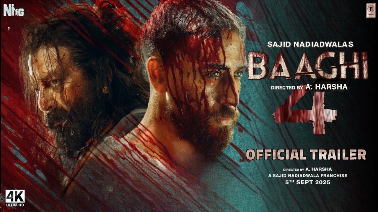 Baaghi 4 Official Trailer: Tiger Shroff & Sanjay Dutt 🎬