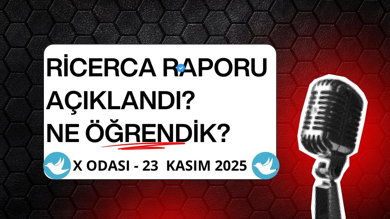 RICERCA Raporu: Ne Öğrendik? (23 Kasım 2025)