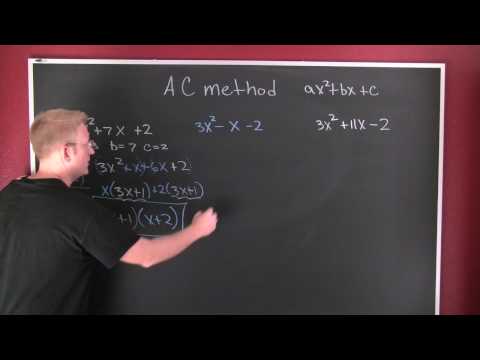 AC factoring method