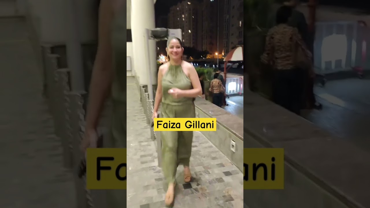 Faiza Gillani Shines as a Versatile Actor and Model ✨