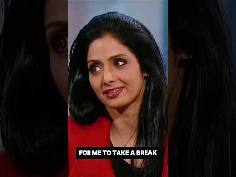 Sridevi on finding harmony between work and family life #sridevi