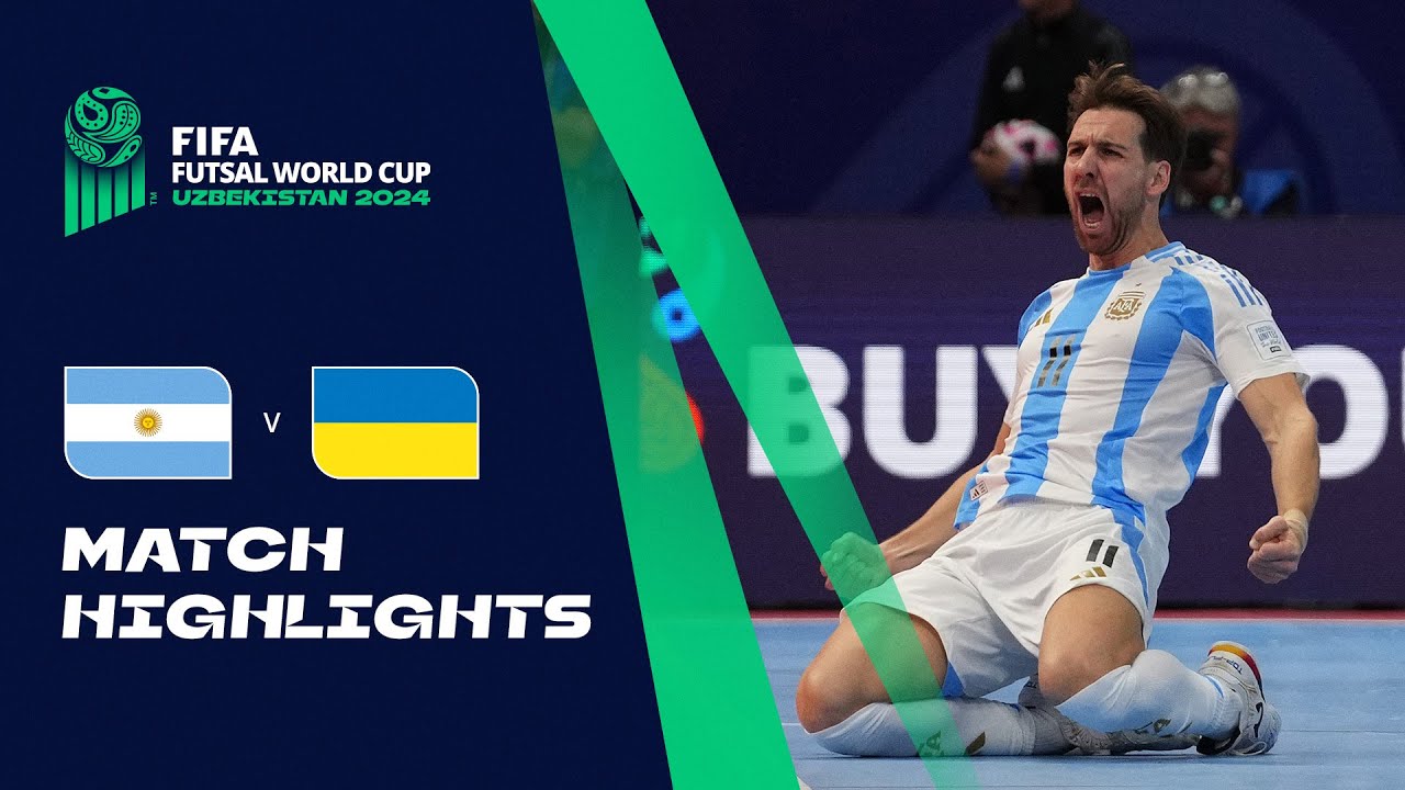 Argentina vs Ukraine | FIFA Futsal World Cup Uzbekistan 2024 Highlights