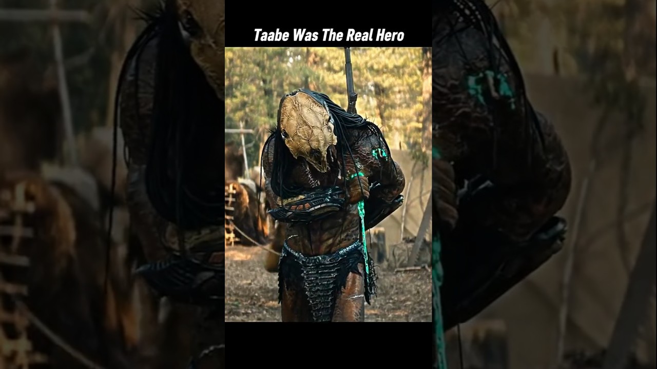 Intense Showdown: Taabe Faces the Predator in Prey (2022) 🐾