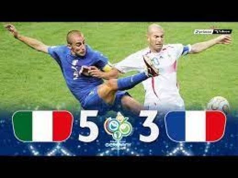 Italy 1-1 France | 2006 World Cup Final Highlights ⚽