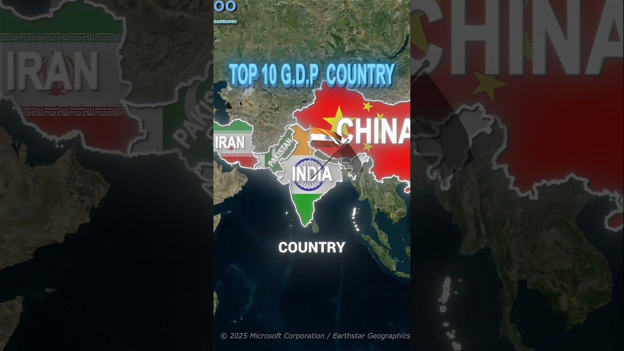 Top 10 GDP Countries 2025: Who Leads? 🌍