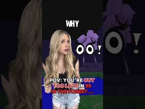 When You’re OUT TOO LATE in 99 NIGHTS in THE FOREST on ROBLOX… 🦉