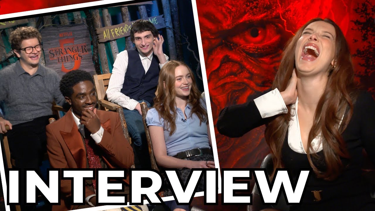 Stranger Things Final Cast Interview 🎬