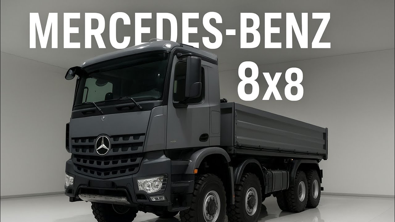 Mercedes-Benz Arocs 8x8 Off-Road Heavy-Duty Truck