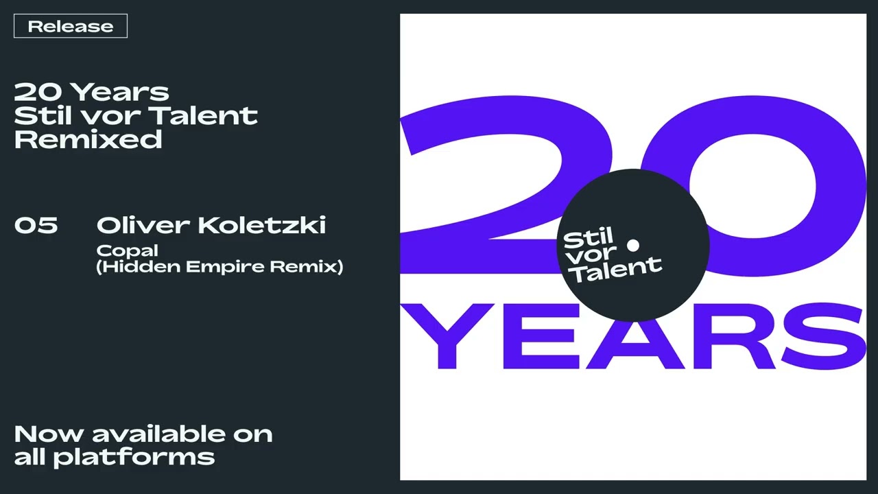 Oliver Koletzki - Copal (SVT Remix) | Stil vor Talent