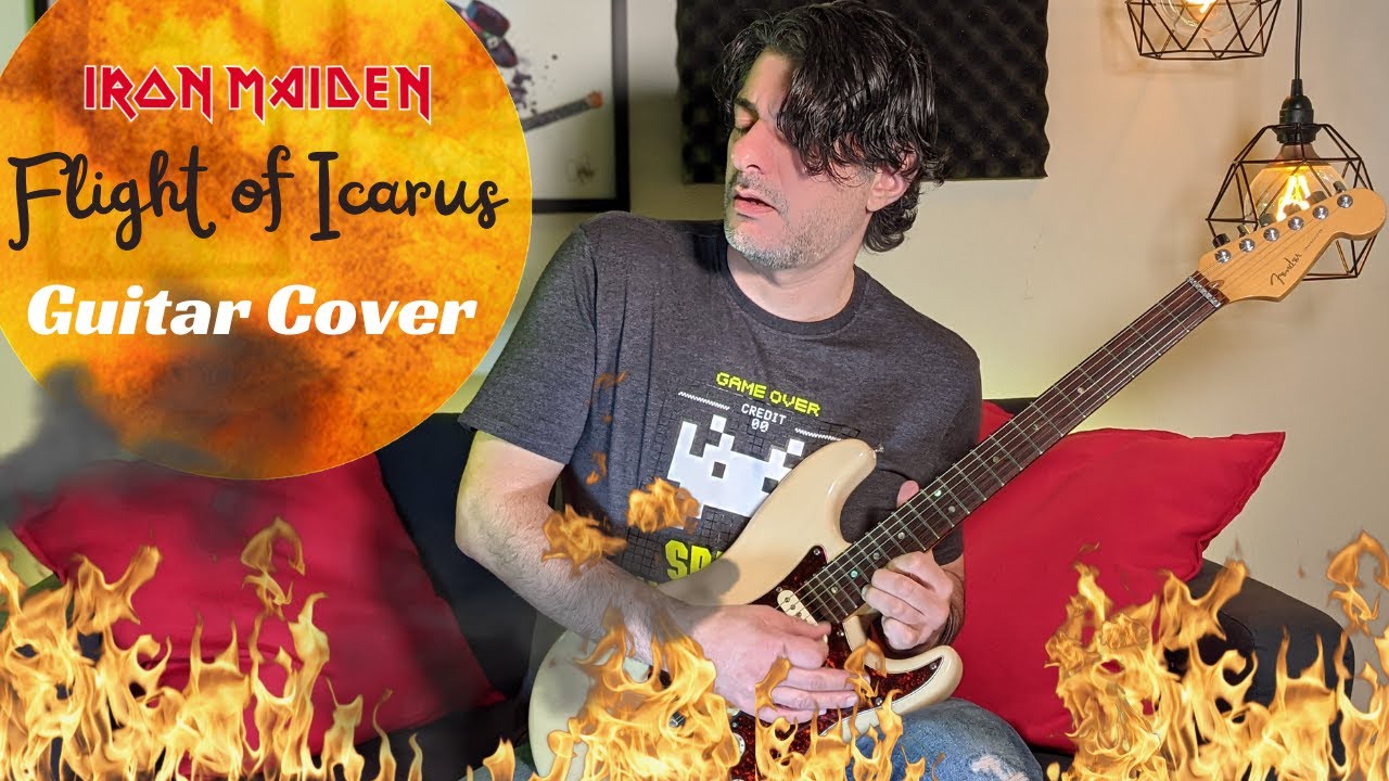 Flight Of Icarus - Iron Maiden FULL Guitar Cover
