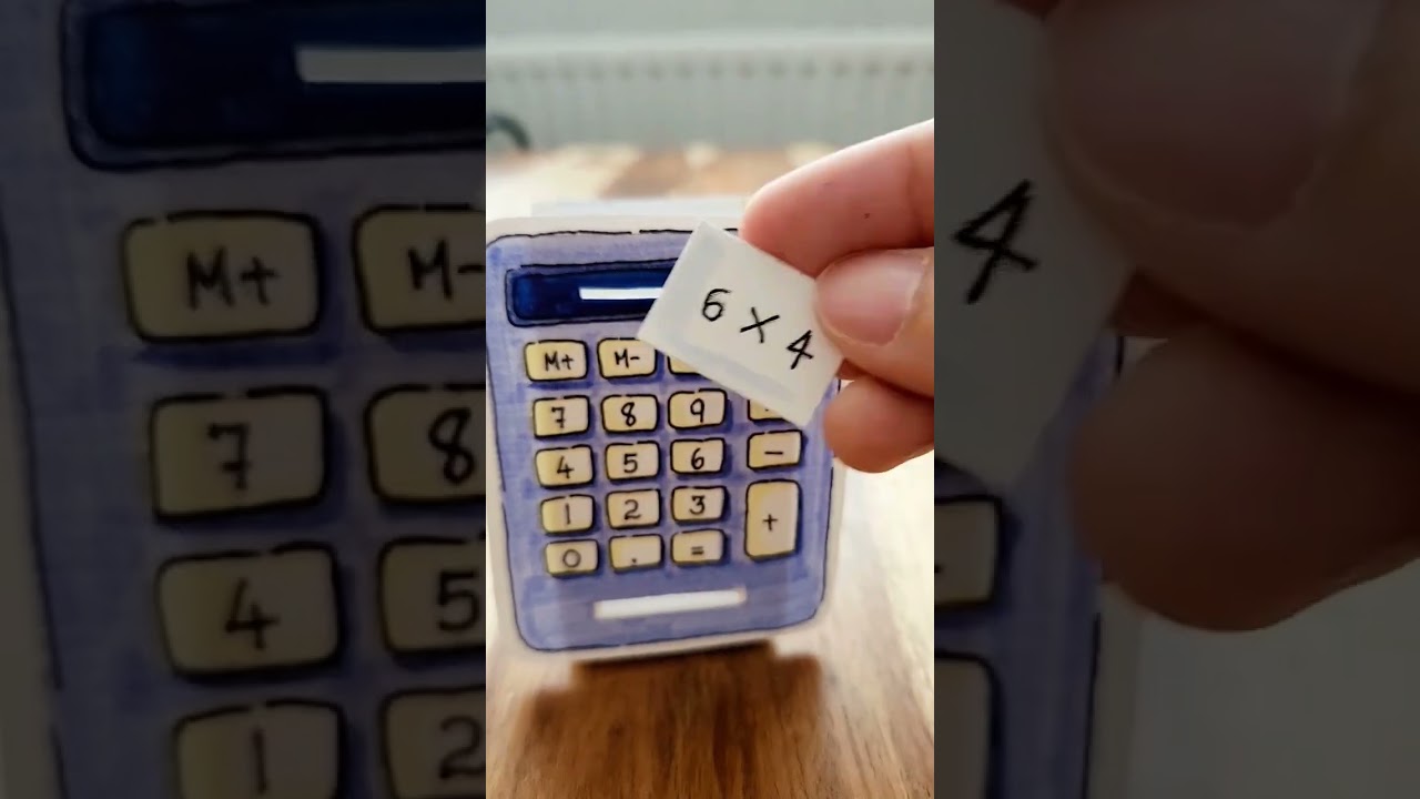 Hilarious DIY Calculator Craft Idea 😂 #Craft #Art #DIY #EasyCrafts