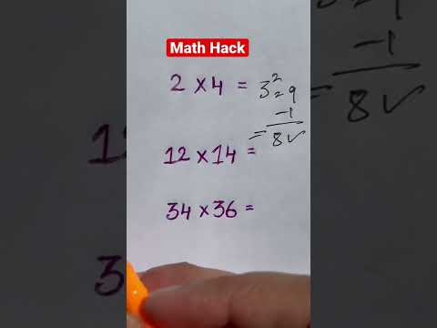 Math hack #math #youtube #mathtrick #shorts #learning #tutor