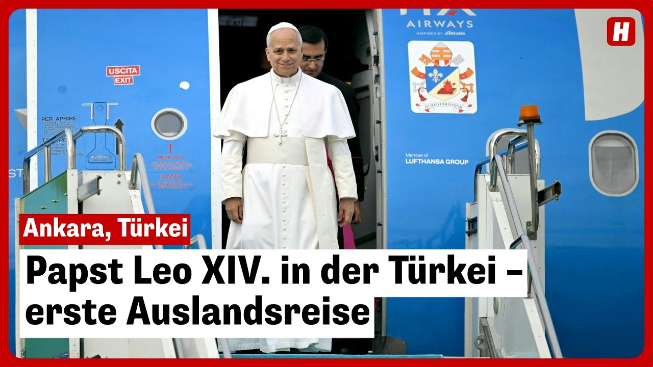 Papst Leo XIV. auf erster Auslandsreise in die Türkei 🇹🇷