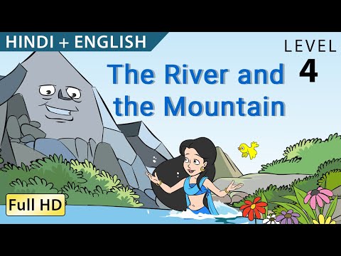 नदी और पहाड़ : Bilingual - Learn Hindi with English subtitles - Story for Children "BookBox.Com"