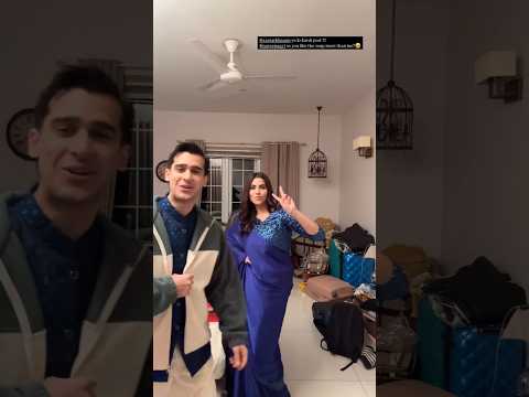 Mahi And Omar Masti On Their Room. Khadija saleem X Zarrar Khan Masti in Meem Se Mohabbat drama set