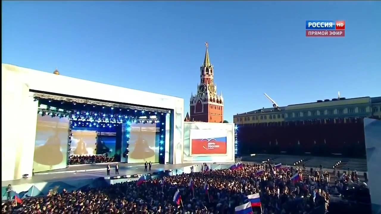 Slavsya Rus - Russian Anthem on Red Square 🇷🇺