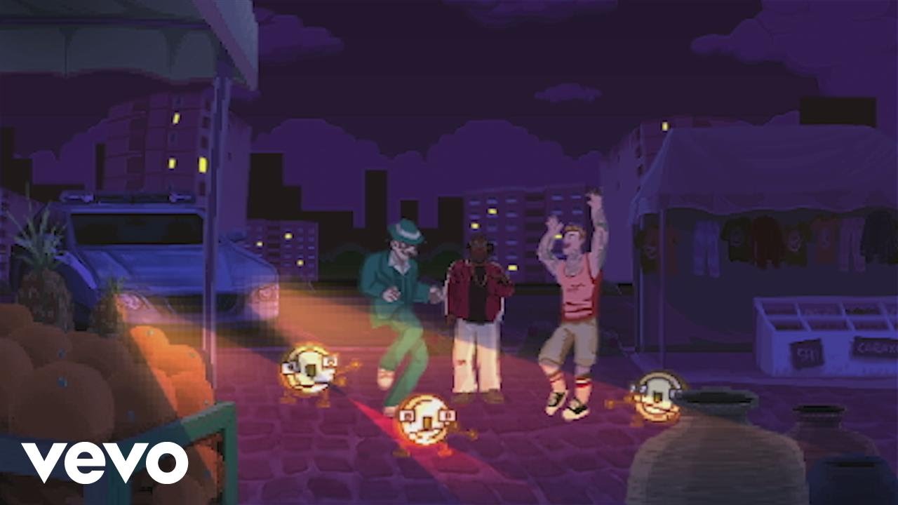 J-AX & Fedez - Senza Pagare vs T-Pain (Lyric Video)