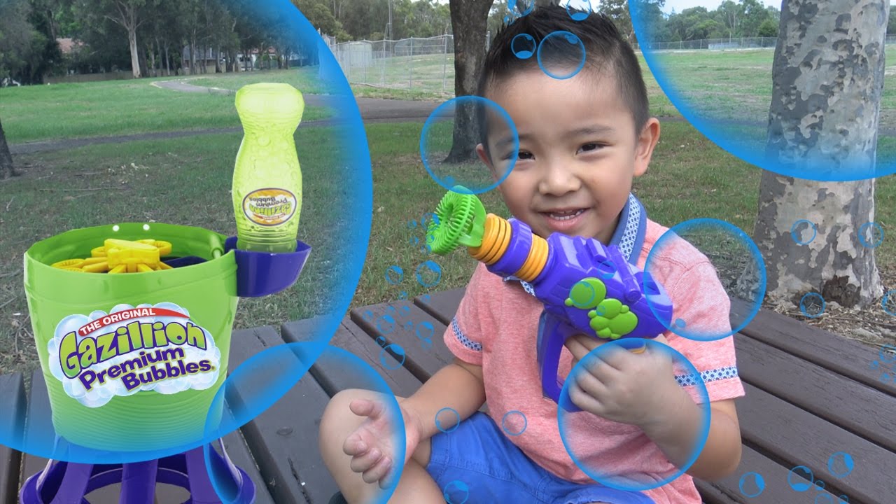 Gazillion Tornado Bubble Machine & Gun for Kids 🎉