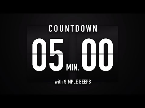 5-Minute Flip Countdown Timer 🕙