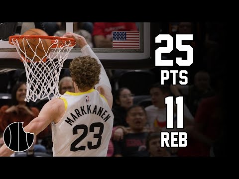 Lauri Markkanen Highlights | Jazz vs. Hornets | 23rd Jan 2023