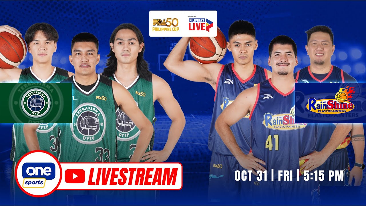 LIVE: Terrafirma Dyip vs. Rain or Shine – PBA Season 50 Philippine Cup Action 🏀