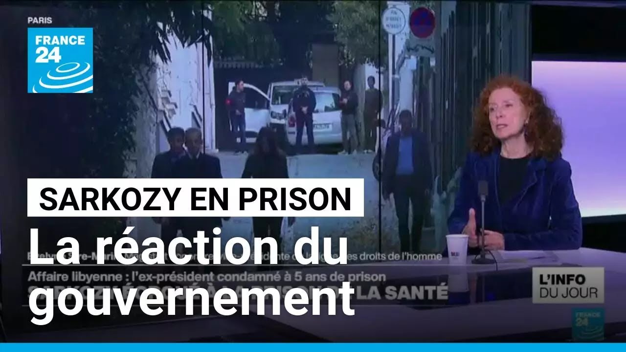 Sarkozy en prison : réaction du gouvernement Macron ⚖️