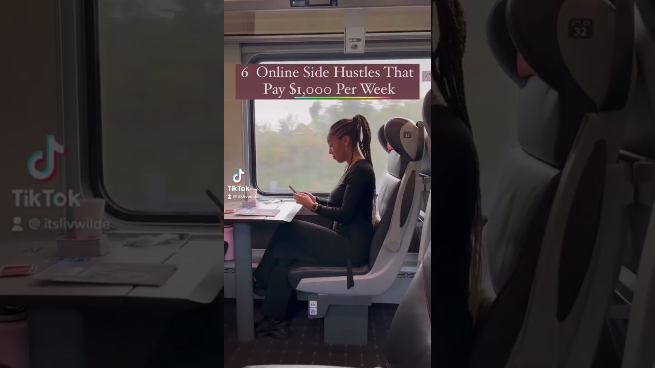 6 Online Side Hustles Earning $1,000/Week 💰