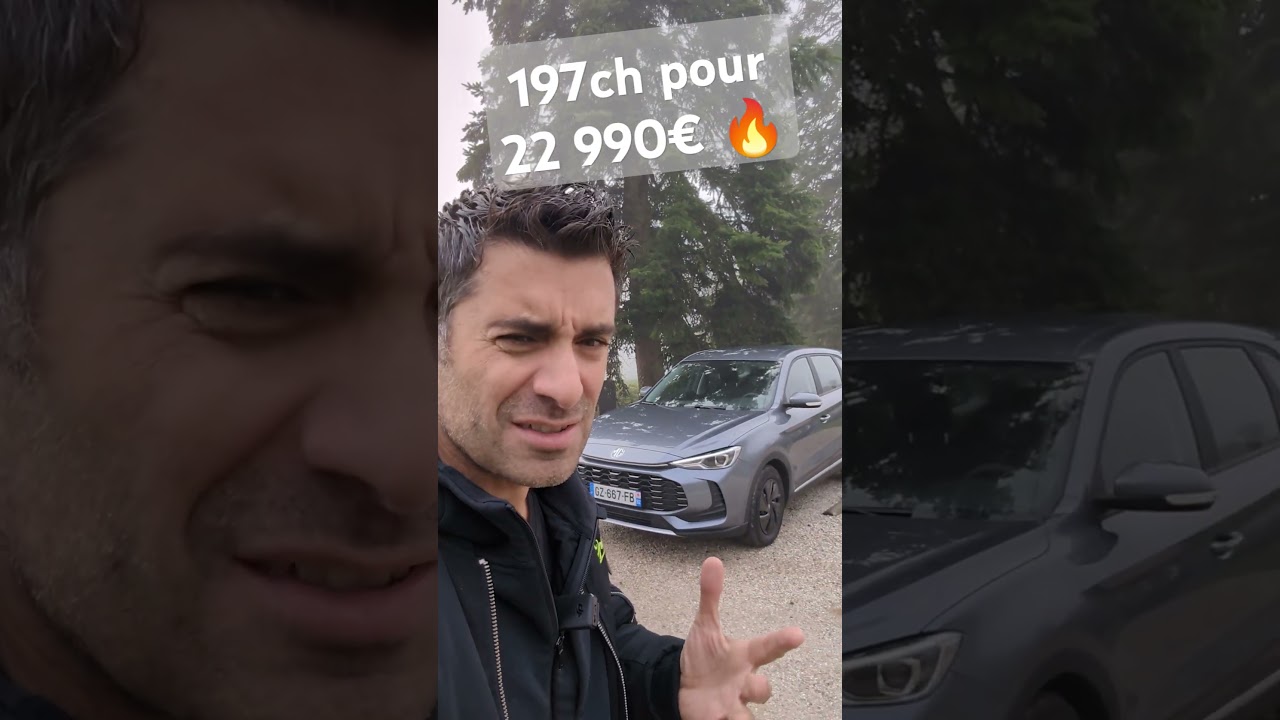 22 MG ZS Hybrid+ à 22 990 € : une meilleure alternative au Dacia Duster 🚗