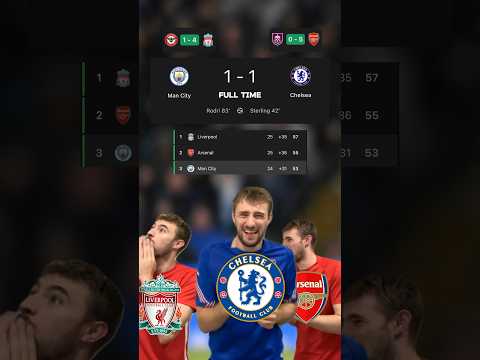 LIVERPOOL AND ARSENAL MIGHT WIN THE PREMIER LEAGUE?! 🤝👀 | MAN CITY 1-1 CHELSEA