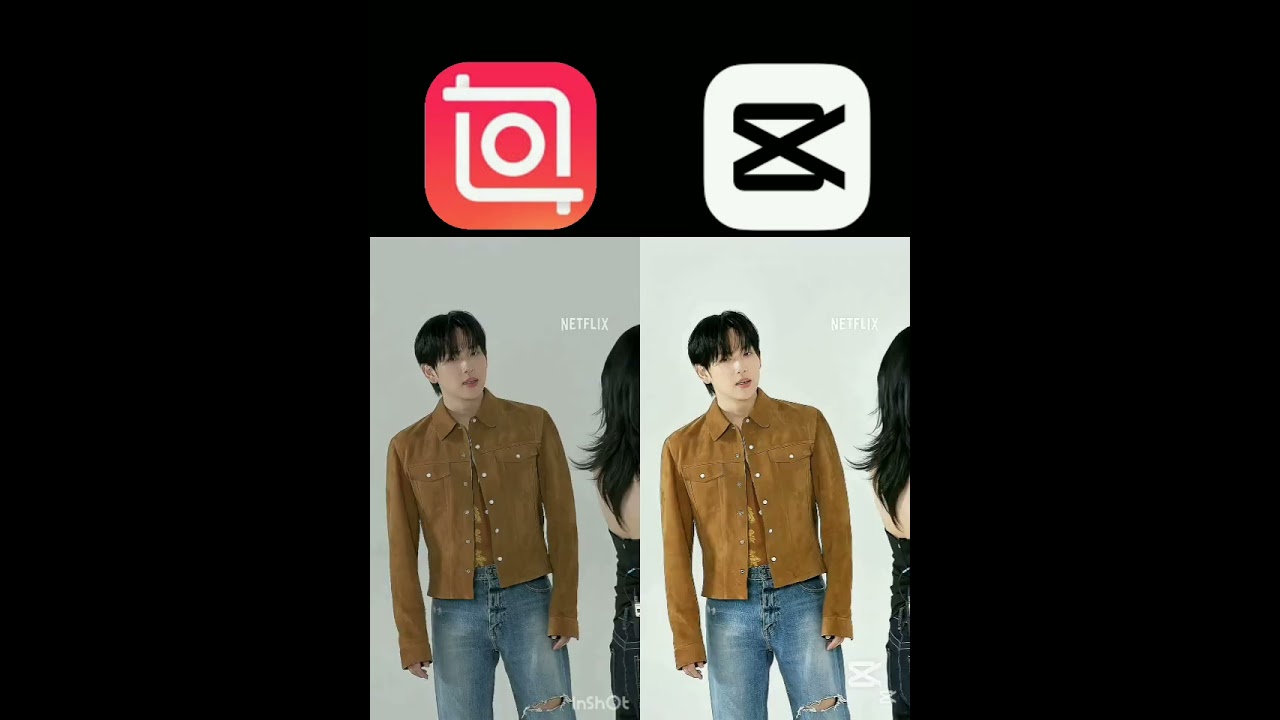 Best Editor App? CapCut 🖤 or InShot ❤🧡