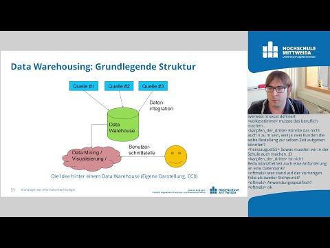 Grundlagen IT: Analytische Informationssysteme (Vorlesung 8)