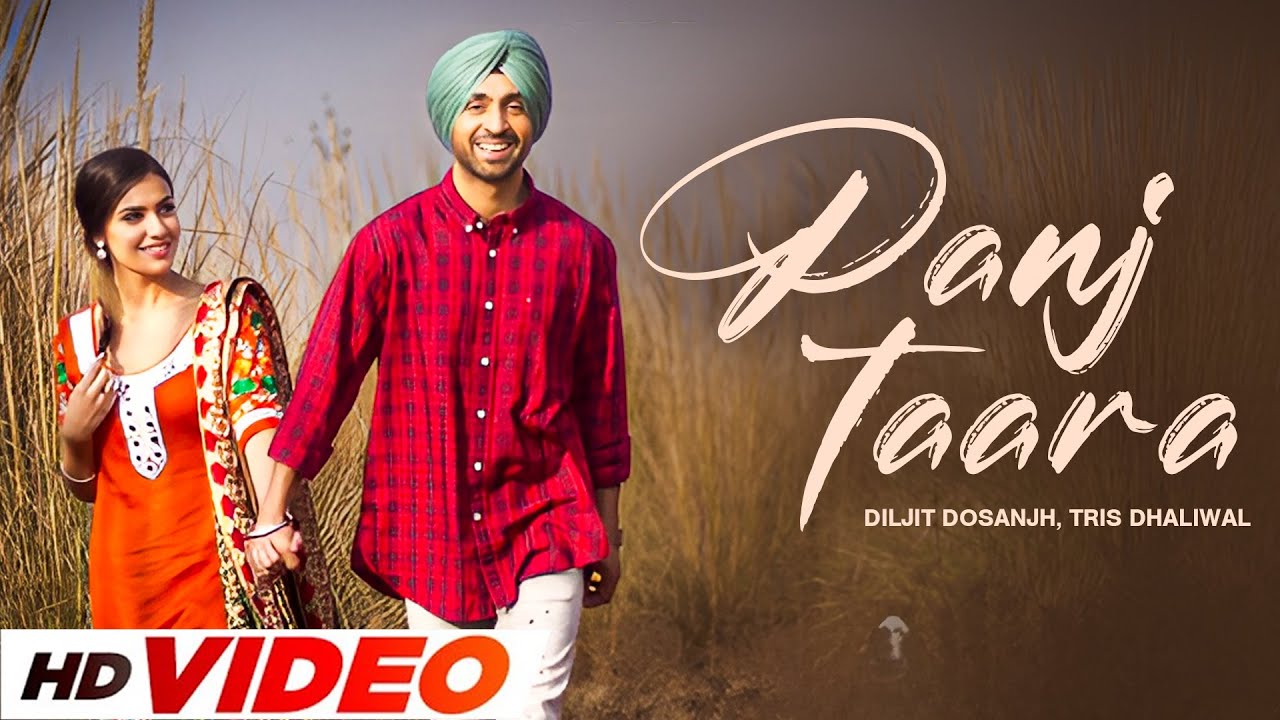 Panj Taara HD Video | Diljit Dosanjh & Tris Dhaliwal πΆ