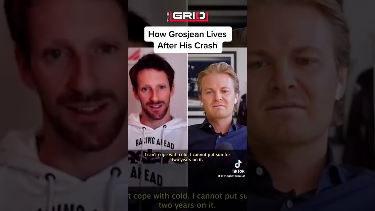 Grosjean's Life After His Crash 🚗