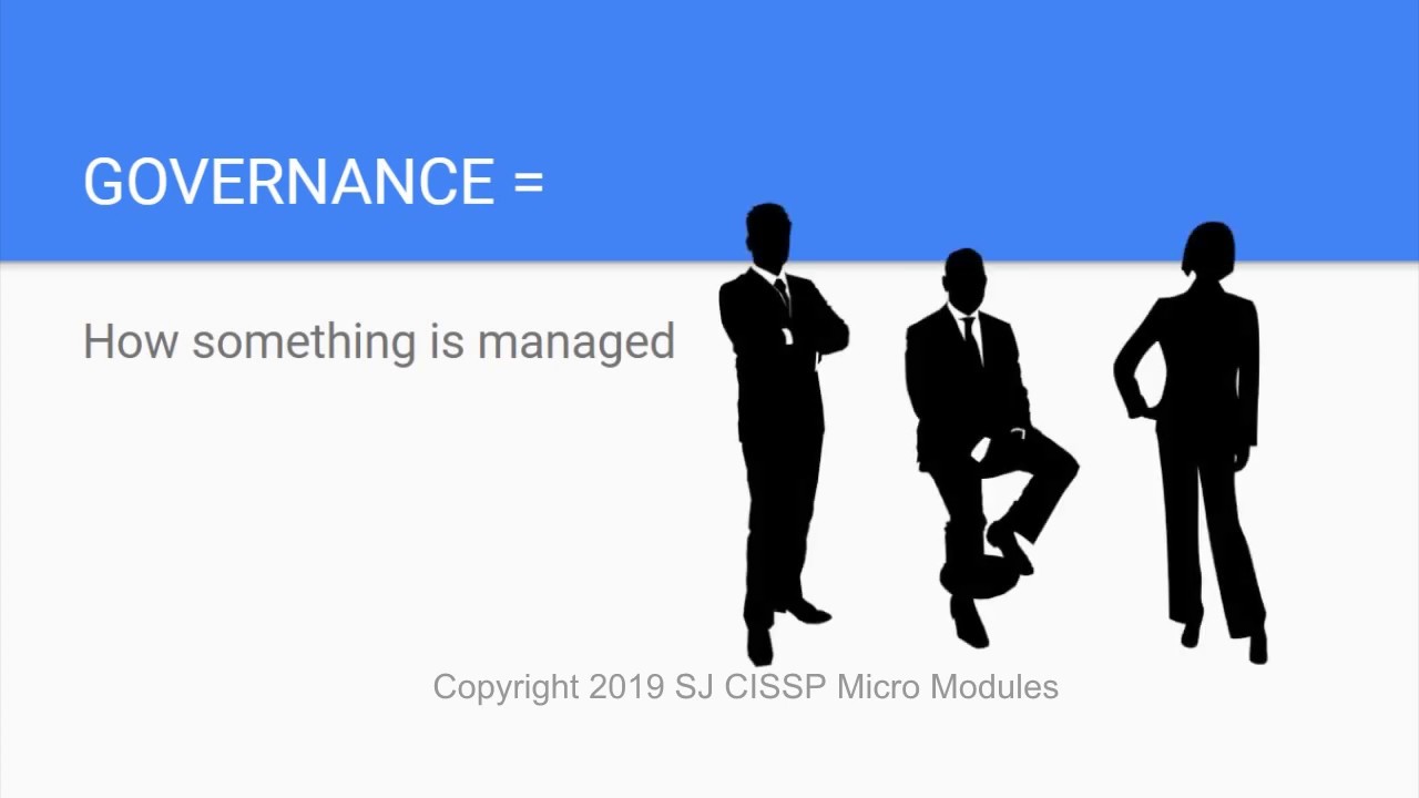 CISSP Domain 1.2: Security Governance Overview