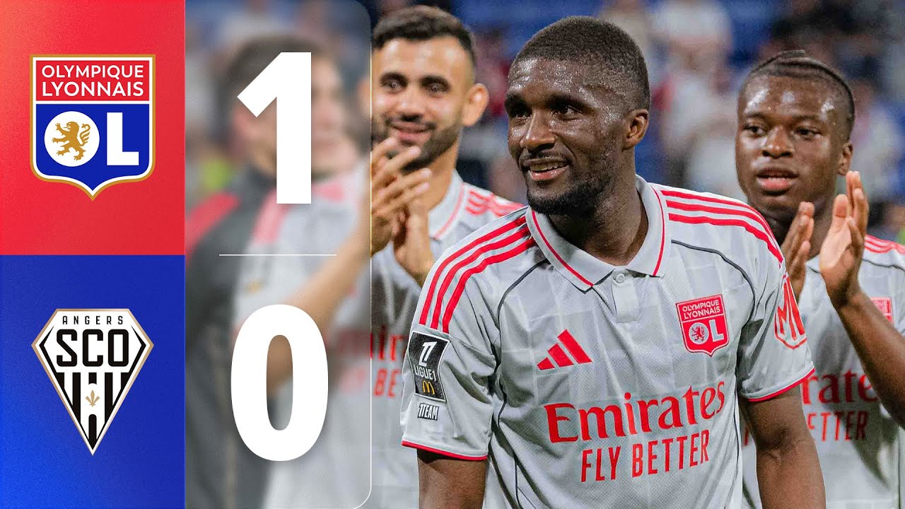 OL Domine Angers et Saisit la Chance de Rejoindre le PSG au Classement ⚽