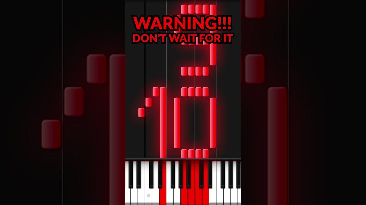 Piano Countdown: From 10 to Zero