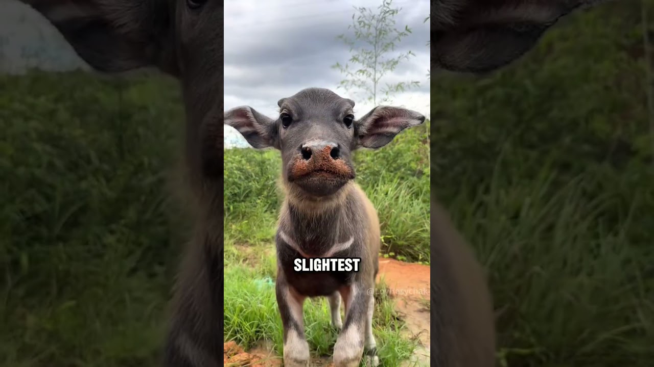 Why Water Buffalos Are Gentle Giants 🐃