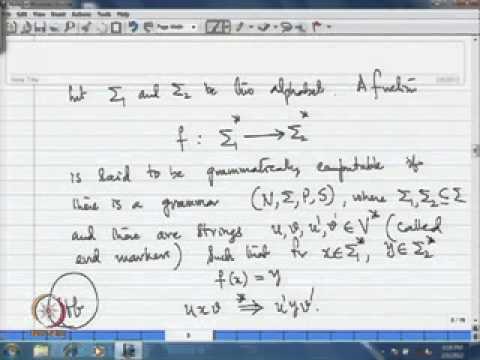Mod-12 Lec-01 Structured Grammars