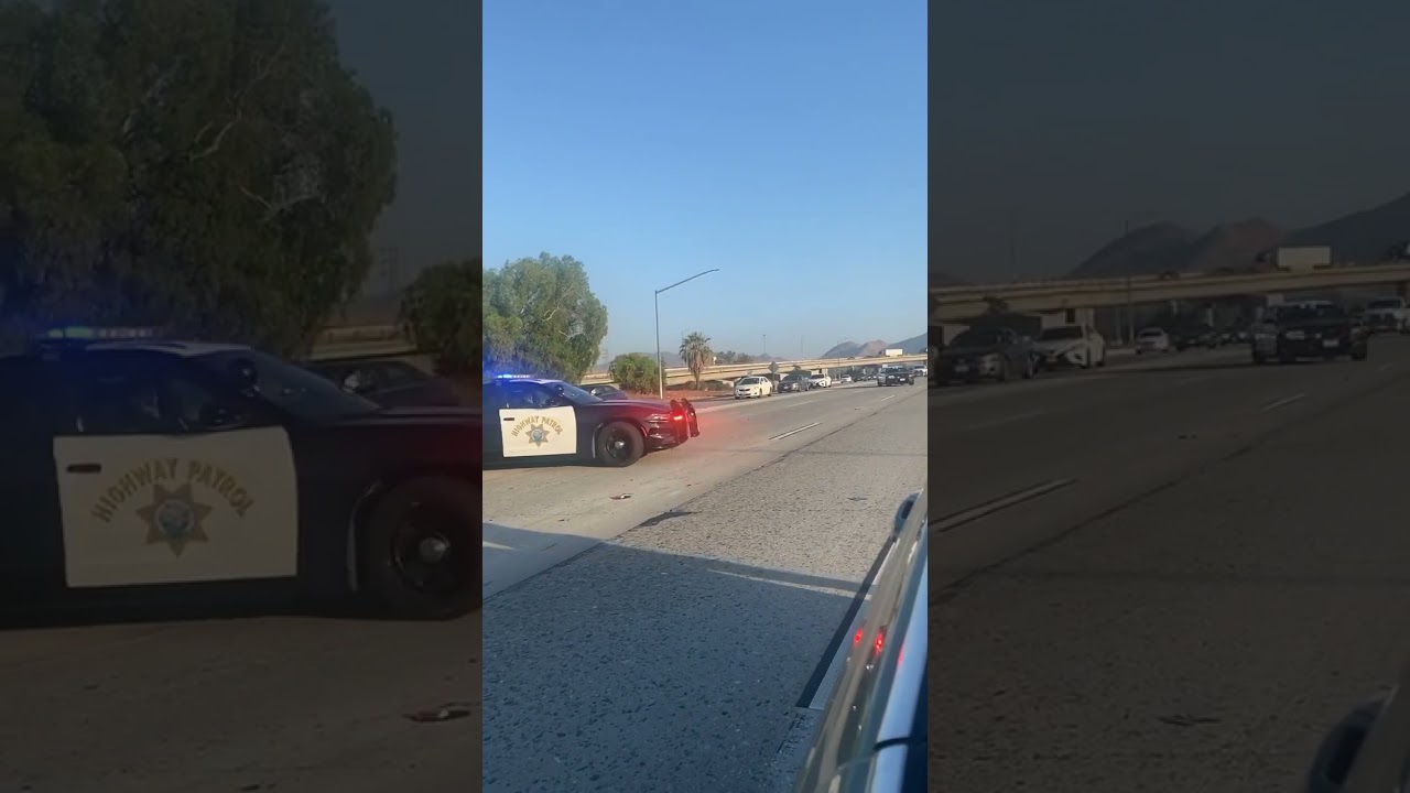 California Highway Patrol Traffic Break Incident - June 20, 2020 🚓