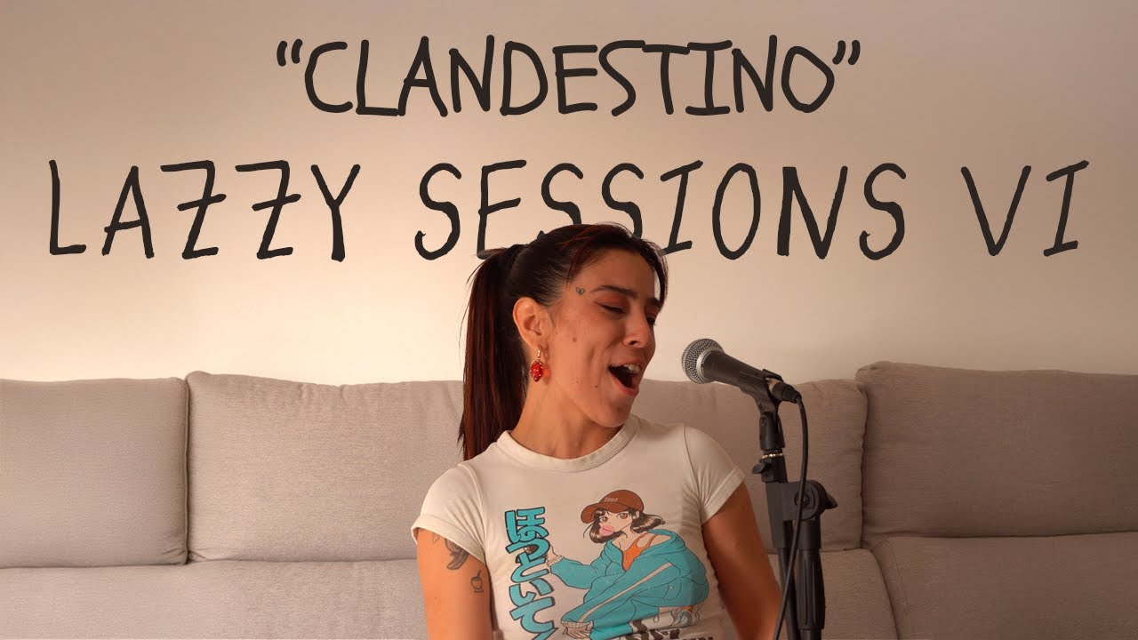LAZZY SESSIONS Vol. 6 🎸 | Clandestino Acoustic Cover by Sombra Alor